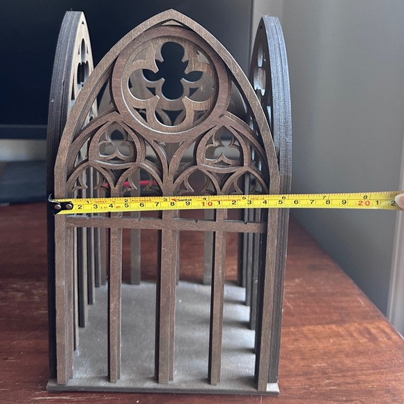 Handmade Gothic Plywood Earring Holder/Sculpture - Picture 7 of 7